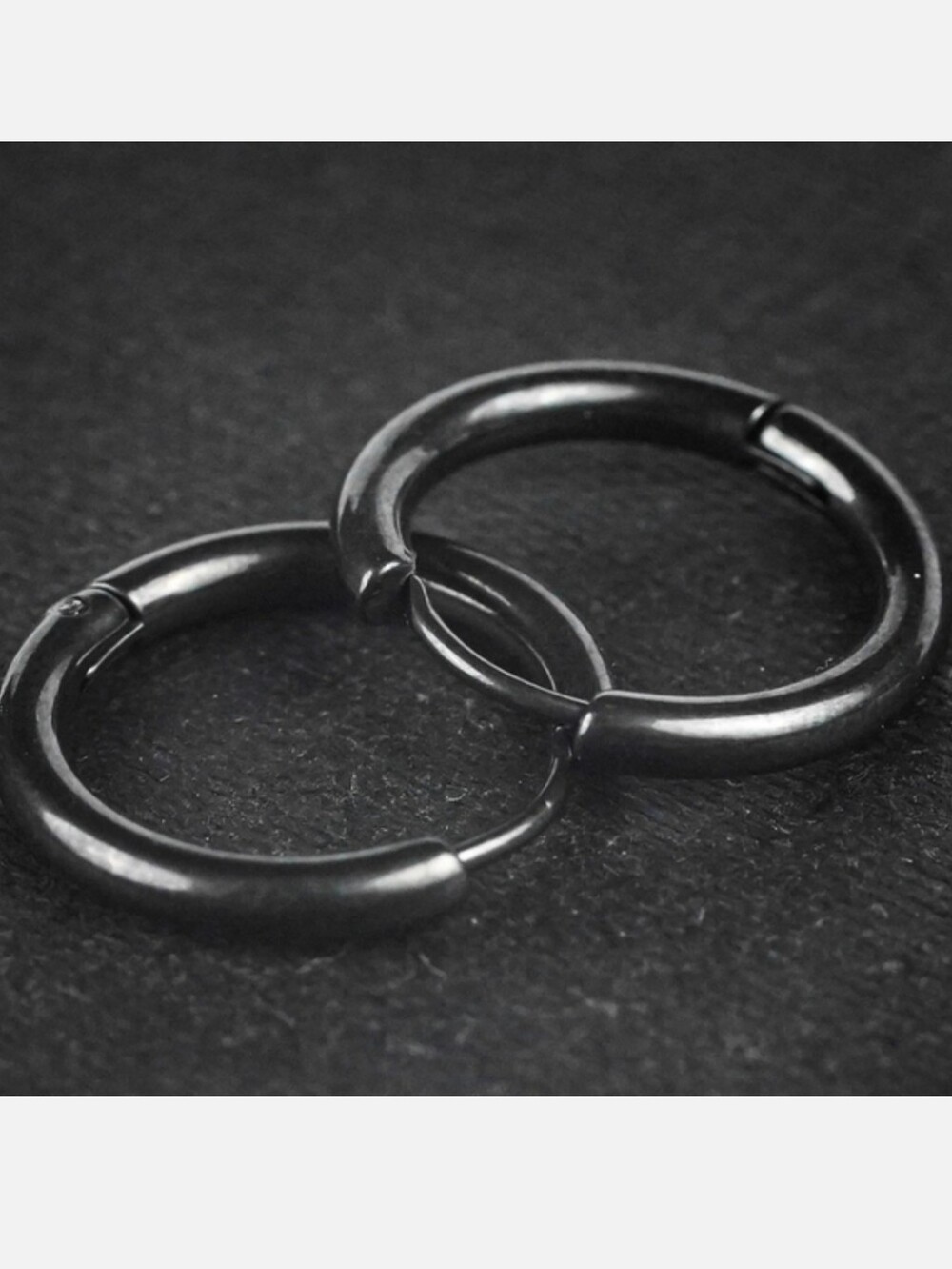 huggie hoop earrings